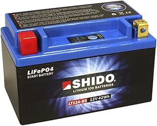 Batterie lithium-ion shido lt12a-bs lion -s- bleu