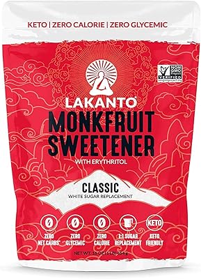 Édulcorant lakanto classic monkfruit édulcorant de substitution du sucre blanc