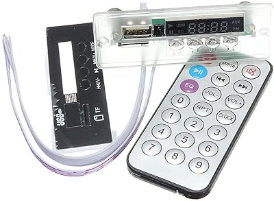 Carte de décodeur audio numérique mp3 5v 12v, avec tf fm. radio usb