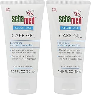 Gel de soin visage sebamed clear 50 ml - lot de 2