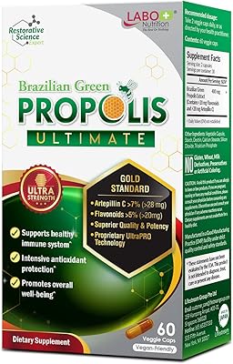 Labo nutrition ultimate propolis verte brésilienne - contient plus de 7% ou 28