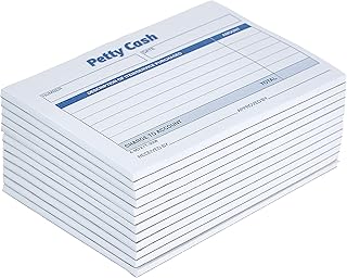 Bloc de reçus de caisse adams, 5 x 3-1/2", 50 feuilles par paquet