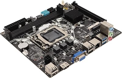 Carte mère d'ordinateur h81a lga 1150, 2xddr3 avec hdmi, vga, carte son 100