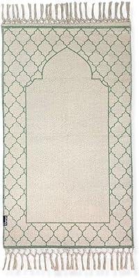 Un petit tapis de prière pour enfants de khamsa green, taille 55 cm