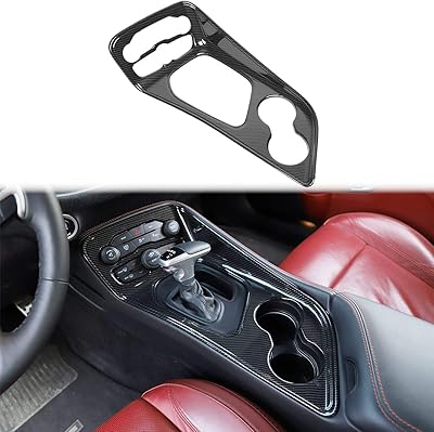 Housse de protection pour le panneau de console centrale de dodge challenger 2015-2022