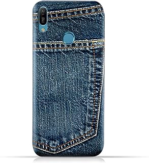 Coque amc design en silicone et tpu motif jeans pour huawei y6 2019