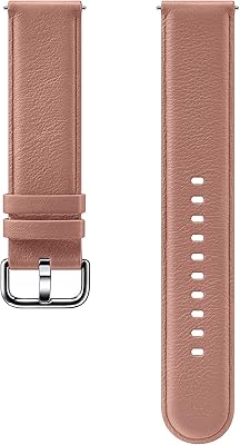 Samsung galaxy watch active 2 avec bracelet en cuir et-slr82mpegww rose