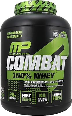 Poudre de protéines muscle pharm - taille 5 lbs