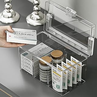Boîte de rangement polyvalente dayong boîte à outils portable avec poignée et loquet