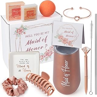 Coffret cadeau de demoiselle d'honneur faconi - will you be my maid of