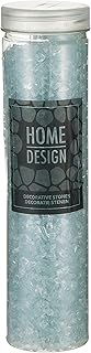 Petites pierres décoratives en verre coopman, bleu clair, k8719987002885-lblu. Diaytar : Des offres irrésistibles chaque jour