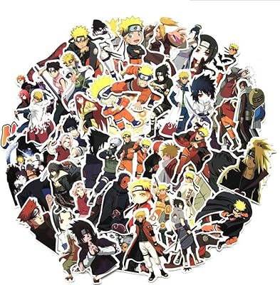 Naruto [63 pièces] autocollants imperméables anime pour ordinateur portable, bouteille d'eau, tasse de voiture, guitare, skateboard, bagages, vélo, cadeau pour enfants (naruto-63 pièces). Des produits variés pour tous les besoins sur Diaytar Sénégal