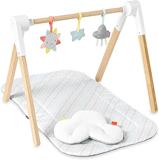 Gym en bois skip hop pour enfants salle d'activités cloud avec doublure