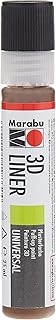 Eyeliner 3d marabu 646 - brun moyen, 25 ml