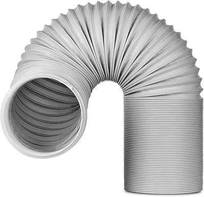 Tuyau d'échappement pour climatiseur portable turpro, diamètre 5"/5,9", dans le sens inverse