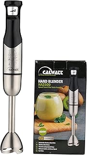 Mélangeur plongeant calwatt 600 w, vitesse intelligente, lame en acier inoxydable, baguette
