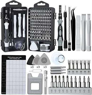 Jeu de tournevis de précision 138 en 1, kit d'outils de réparation professionnel