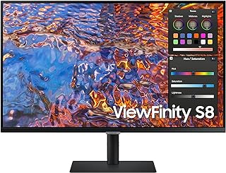 Écran samsung viewfinity 32 pouces ips 4k uhd avec usb type-c, displayport, hdmi