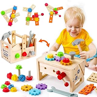 Am anna ensemble d'outils en bois pour enfants banc à outils jeu