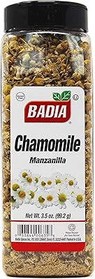 Bouteille de 100 ml - fleur de camomille séchée en vrac/flor de manzanilla