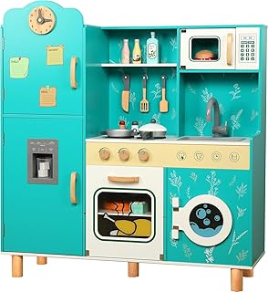 Ensemble de jouets de cuisine en bois bruvoalon pour enfants avec un design