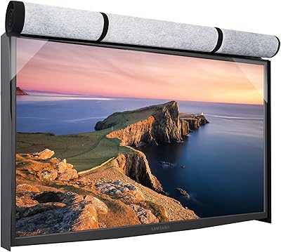 Housse tv extérieure étanche de 60 à 65", tissu oxford 600d résistant à