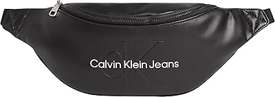 Sac banane souple pour homme monogram 38, noir, crossover