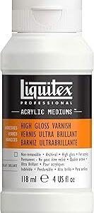Vernis professionnel haute brillance liquitex, 118 ml (4 oz). La marketplace qui fait du bien à votre budget : Diaytar