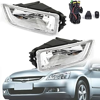 Feu antibrouillard avant gs recy avec faisceau de câbles compatible avec honda