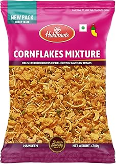 Mélange de corn flakes haldiram 200 grammes