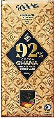 Whittakers 022 chocolat noir intense 92% cacao ghana 100 g. La marketplace qui fait du bien à votre budget : Diaytar