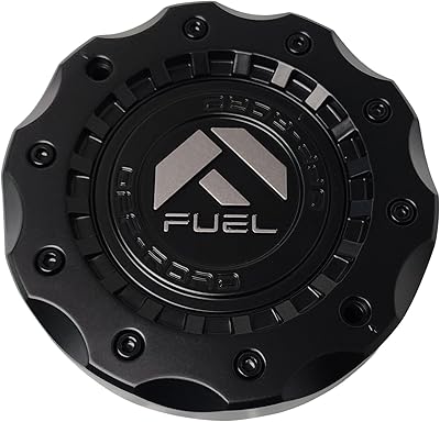 Roues tout-terrain fuel 1005-92gd noir mat avec logo usiné