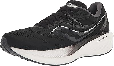 Chaussures de course triumph 19 pour hommes jaune blanc moyen