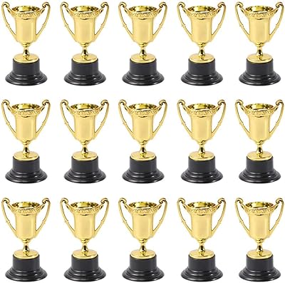 Alikdon 20pcs gobelets en plastique pour enfants récompense les petits prix avec base