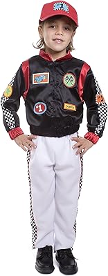 Costume de pilote de voiture de course dress up america pour enfants, plusieurs