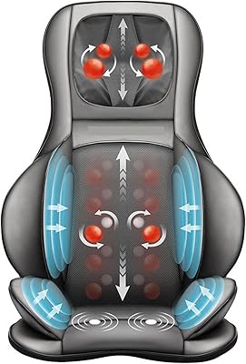 Fauteuil de massage zurdox, coussin de chaise de massage électrique plus confortable pour tout le corps avec compresse et vibrateur chauffant à roulement pour le cou et le dos – Photo produit Dakar Sénégal – Livraison rapide Fauteuil de massage zurdox, coussin de chaise de massage électrique plus confortable pour tout le corps avec compresse et vibrateur chauffant à roulement pour le cou et le dos. Diaytar : Le discount nouvelle génération au Sénégal