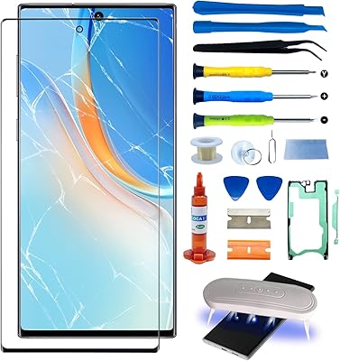 Remplacement d'écran d'origine samsung galaxy note 10 plus 6" 10+ kit de réparation