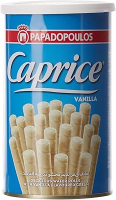 Gaufrettes caprese à la crème à la vanille, 115 g (paquet de 1). Diaytar : Le discount nouvelle génération au Sénégal