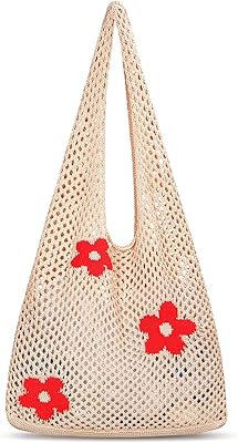 Sac à main au crochet sac fourre-tout pour femme bandoulière esthétique jolis sacs