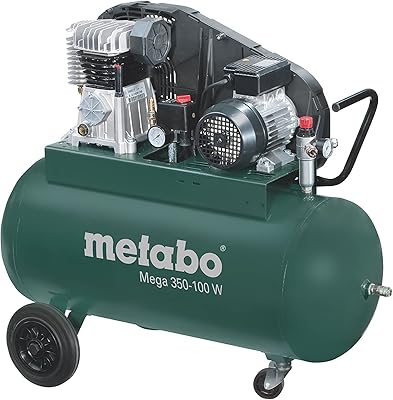 Méga compresseur metabo 350-100 watts, metabo de qualité professionnelle d'allemagne