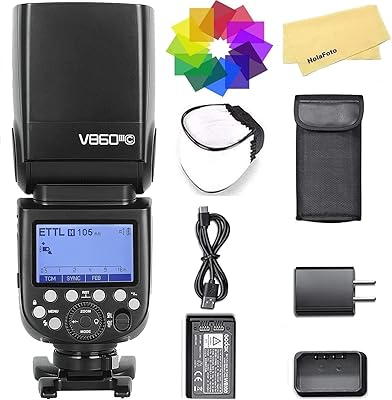 Flash d'appareil photo godox v860iii-c pour flash d'appareil photo canon flash speedlite, 2,4g