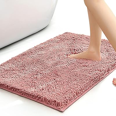 Tapis de bain antidérapant okooz® 50 x 80 cm ultra doux