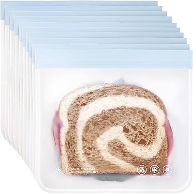 Sacs alimentaires réutilisables greater goods | pochette à collation de qualité alimentaire