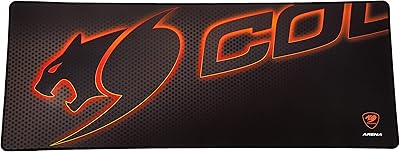 Tapis de souris de jeu cougar square tissu antidérapant imperméable épaisseur 4