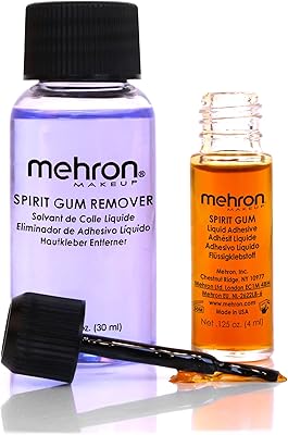 Ensemble combiné démaquillant et démaquillant mehron spirit jam (4,5 ml)