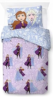 Parure de lit simple 100 % coton jay franco disney frozen magical nature