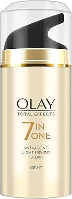 Hydratant de nuit raffermissant 7-en-1 olay total effects, 15 ml