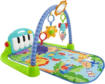 Tapis d'activité pour enfants fisher-price kick 'n play piano design avec piano