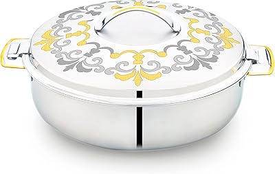 Casserole en acier inoxydable rathor hot pot, marmite de service thermique, garde