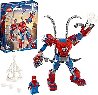 Lego super heroes marvel spider-man 76146 ensemble de jeu man mech pour enfants